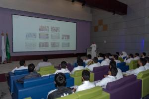 Students of the Mechanical Engineering Department of the College of Engineering Visit Wadi Makkah Company